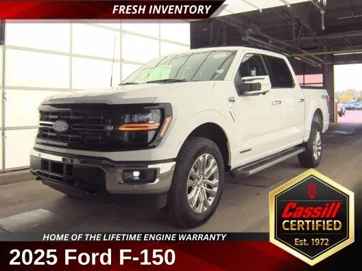 White 2025 Ford F-150 XLT for sale in Cedar Rapids, IA