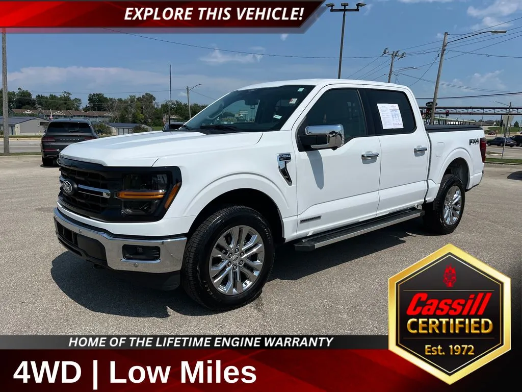 White 2025 Ford F-150 XLT for sale in Cedar Rapids, IA