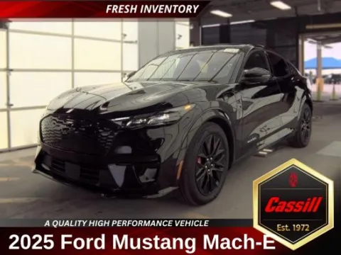 Black 2025 Ford Mustang Mach-E Premium for sale in Cedar Rapids, IA