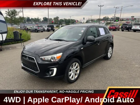 Black 2015 Mitsubishi Outlander Sport SE for sale in Cedar Rapids, IA