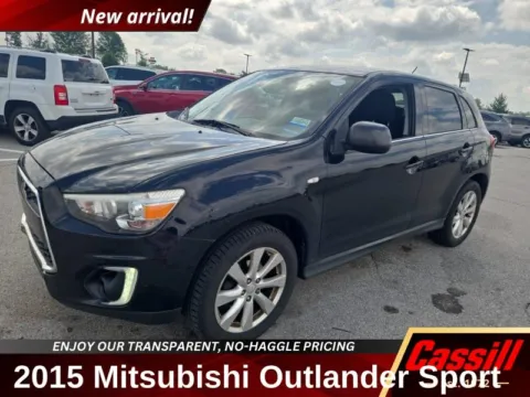 Black 2015 Mitsubishi Outlander Sport SE for sale in Cedar Rapids, IA