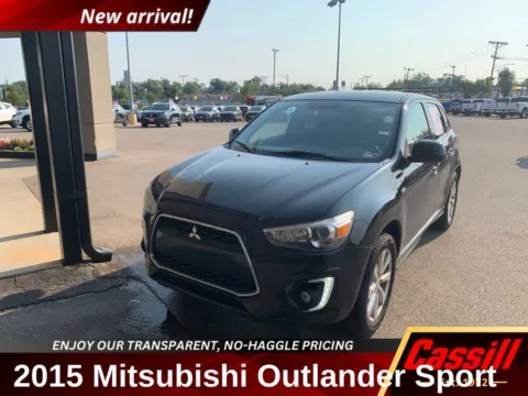 Black 2015 Mitsubishi Outlander Sport SE for sale in Cedar Rapids, IA