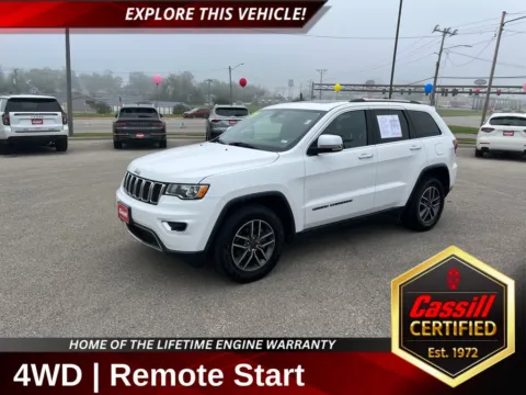 White 2020 Jeep Grand Cherokee Limited for sale in Cedar Rapids, IA