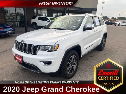 White 2020 Jeep Grand Cherokee Limited for sale in Cedar Rapids, IA