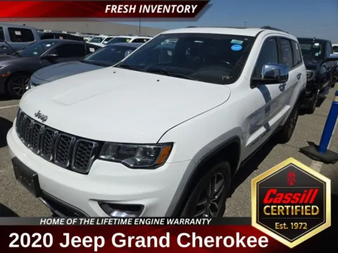 White 2020 Jeep Grand Cherokee Limited for sale in Cedar Rapids, IA