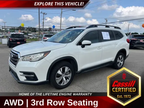 White 2019 Subaru Ascent Premium for sale in Cedar Rapids, IA