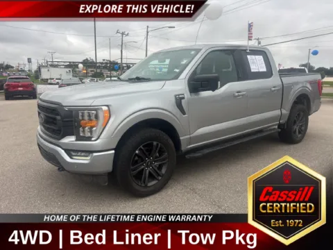 Silver 2022 Ford F-150 XLT for sale in Cedar Rapids, IA