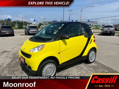Yellow 2008 smart Fortwo Passion for sale in Cedar Rapids, IA