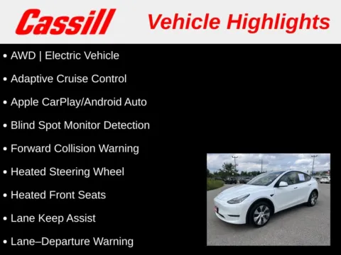 Another view of 2023 Tesla Model Y Long Range for sale in Cedar Rapids, IA at Cassill Motors