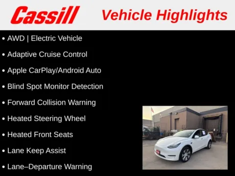 Another view of 2023 Tesla Model Y Long Range for sale in Cedar Rapids, IA at Cassill Motors