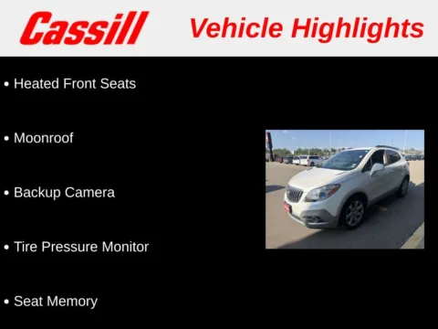 Another view of 2013 Buick Encore Leather for sale in Cedar Rapids, IA at Cassill Motors