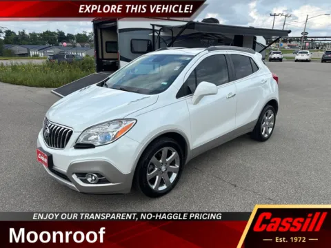 White 2013 Buick Encore Leather for sale in Cedar Rapids, IA