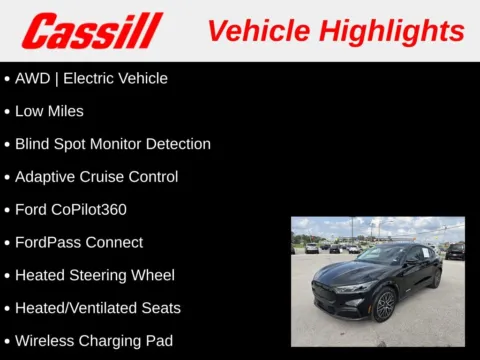 Another view of 2025 Ford Mustang Mach-E Premium for sale in Cedar Rapids, IA at Cassill Motors