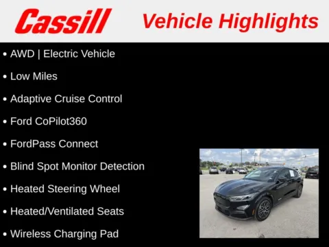Another view of 2025 Ford Mustang Mach-E Premium for sale in Cedar Rapids, IA at Cassill Motors