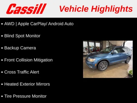 Another view of 2018 Volkswagen Tiguan 2.0T SE for sale in Cedar Rapids, IA at Cassill Motors