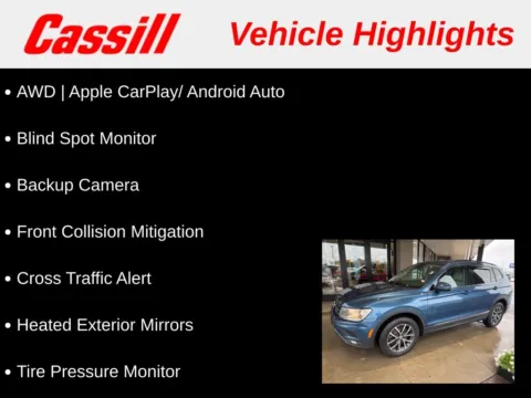 Another view of 2018 Volkswagen Tiguan 2.0T SE for sale in Cedar Rapids, IA at Cassill Motors
