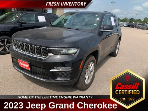 Black 2023 Jeep Grand Cherokee Limited for sale in Cedar Rapids, IA