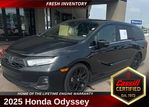 Black 2025 Honda Odyssey Sport-L for sale in Cedar Rapids, IA