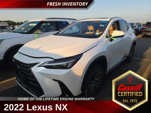 White 2022 Lexus NX 350 Premium for sale in Cedar Rapids, IA