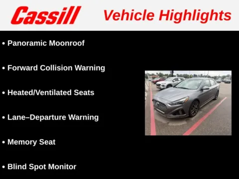 Another view of 2018 Hyundai Sonata Limited 2.0T+ for sale in Cedar Rapids, IA at Cassill Motors