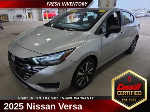 Silver 2025 Nissan Versa 1.6 SV for sale in Cedar Rapids, IA