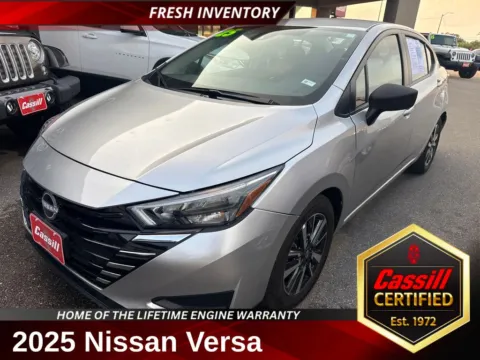 Silver 2025 Nissan Versa 1.6 SV for sale in Cedar Rapids, IA