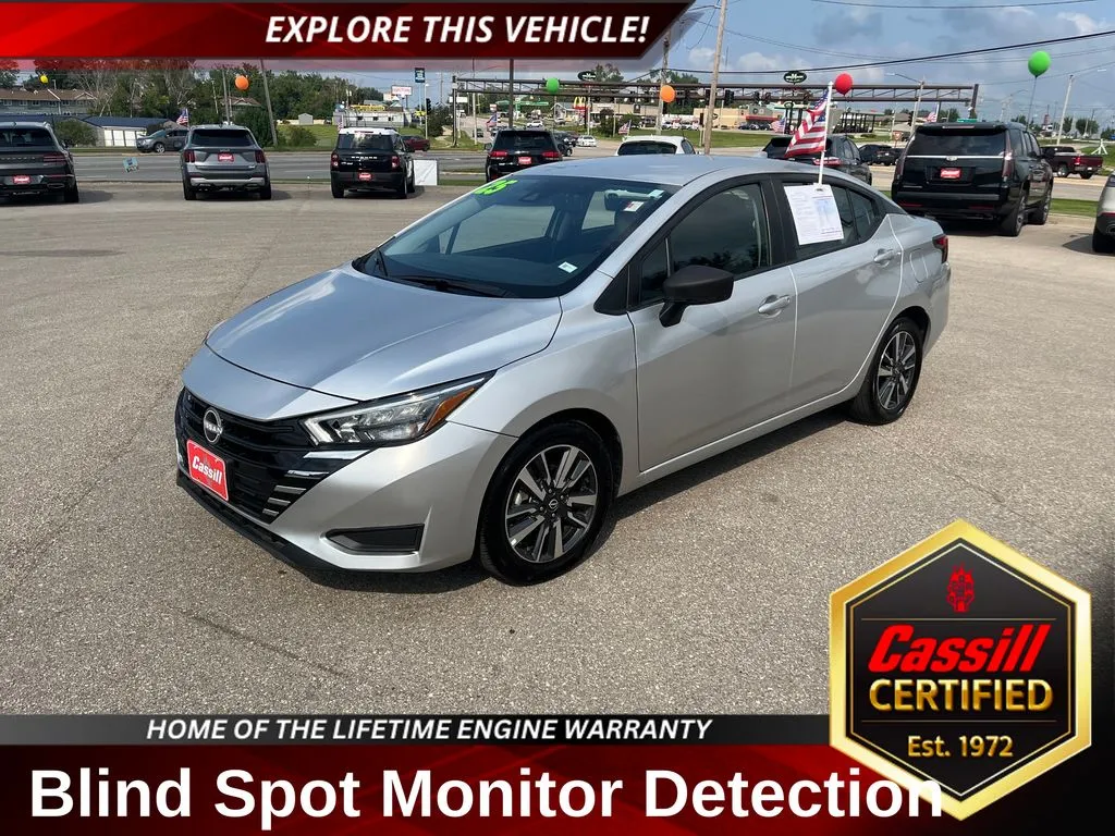 Silver 2025 Nissan Versa 1.6 SV for sale in Cedar Rapids, IA
