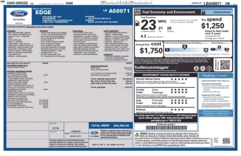 Photos of 2020 Ford Edge SEL for sale in Cedar Rapids, IA at Cassill Motors