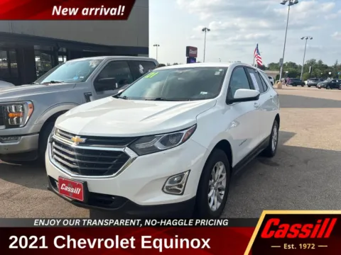 White 2021 Chevrolet Equinox LT for sale in Cedar Rapids, IA