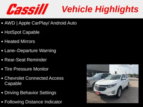 Another view of 2021 Chevrolet Equinox LT for sale in Cedar Rapids, IA at Cassill Motors