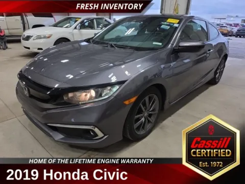 Gray 2019 Honda Civic EX for sale in Cedar Rapids, IA