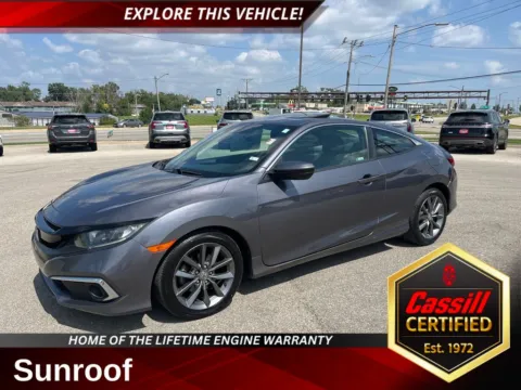 Gray 2019 Honda Civic EX for sale in Cedar Rapids, IA
