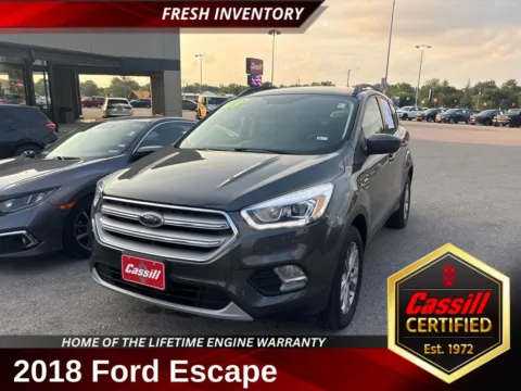Gray 2018 Ford Escape SEL for sale in Cedar Rapids, IA