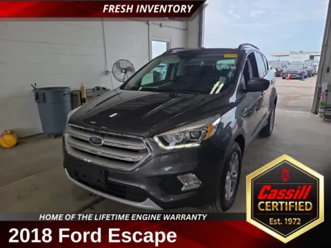 Gray 2018 Ford Escape SEL for sale in Cedar Rapids, IA