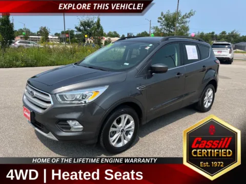 Gray 2018 Ford Escape SEL for sale in Cedar Rapids, IA