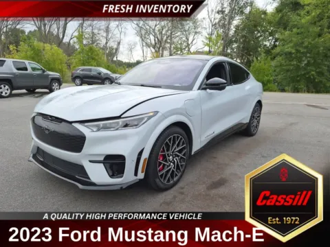 White 2023 Ford Mustang Mach-E GT for sale in Cedar Rapids, IA