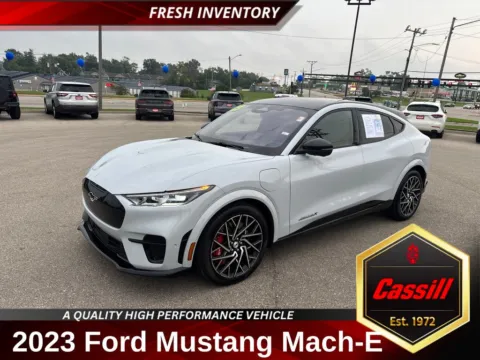White 2023 Ford Mustang Mach-E GT for sale in Cedar Rapids, IA