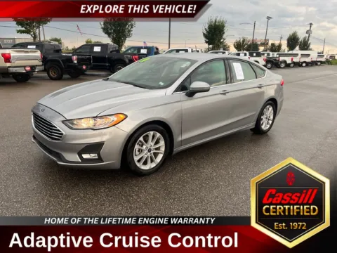 Silver 2020 Ford Fusion SE for sale in Cedar Rapids, IA