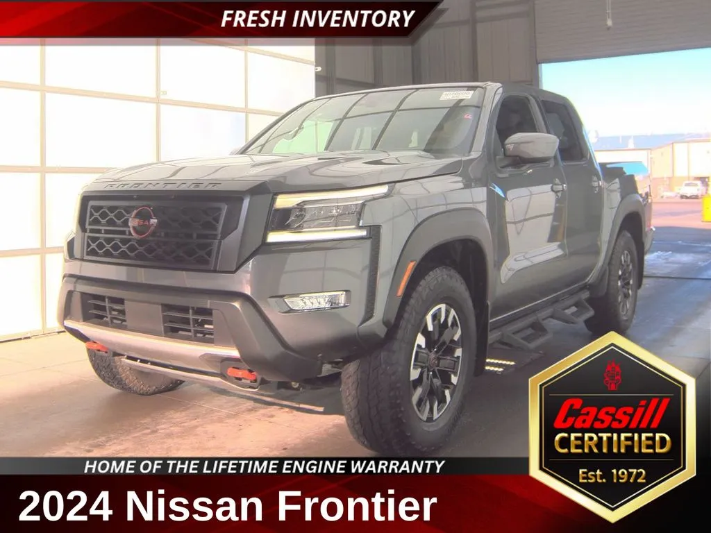 Gray 2024 Nissan Frontier PRO-4X for sale in Cedar Rapids, IA