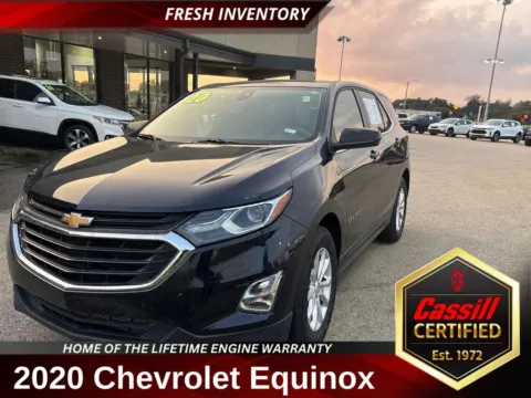 Blue 2020 Chevrolet Equinox LS for sale in Cedar Rapids, IA
