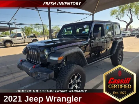 Black 2021 Jeep Wrangler Unlimited Rubicon for sale in Cedar Rapids, IA