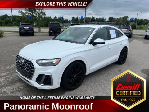 White 2022 Audi SQ5 Sportback Prestige for sale in Cedar Rapids, IA