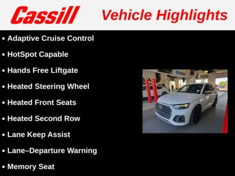 Another view of 2022 Audi SQ5 Sportback Prestige for sale in Cedar Rapids, IA at Cassill Motors