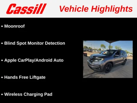 Another view of 2022 Honda Pilot Special Edition for sale in Cedar Rapids, IA at Cassill Motors