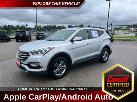 Silver 2017 Hyundai Santa Fe Sport 2.4 Base for sale in Cedar Rapids, IA