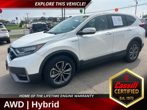 White 2022 Honda CR-V Hybrid EX-L for sale in Cedar Rapids, IA