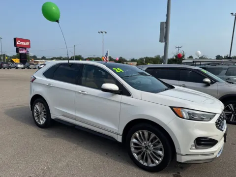 Photos of 2024 Ford Edge Titanium for sale in Cedar Rapids, IA at Cassill Motors