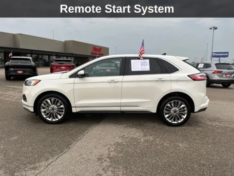 Photos of 2024 Ford Edge Titanium for sale in Cedar Rapids, IA at Cassill Motors