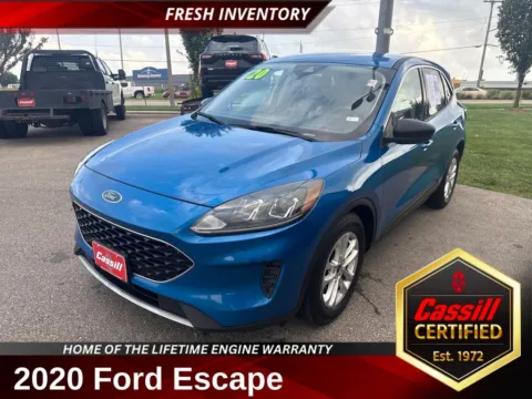 Blue 2020 Ford Escape SE for sale in Cedar Rapids, IA