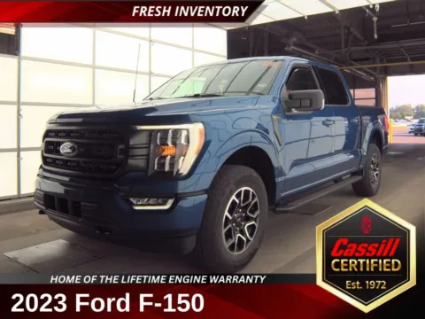 Blue 2023 Ford F-150 XLT for sale in Cedar Rapids, IA